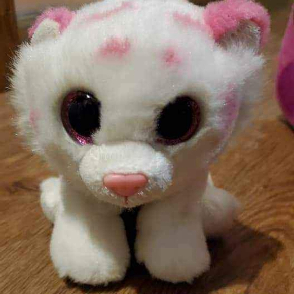 NWT Pucci Pups Polka Dots Plush Bag with TY Dog Velvety - Picture 5 of 6